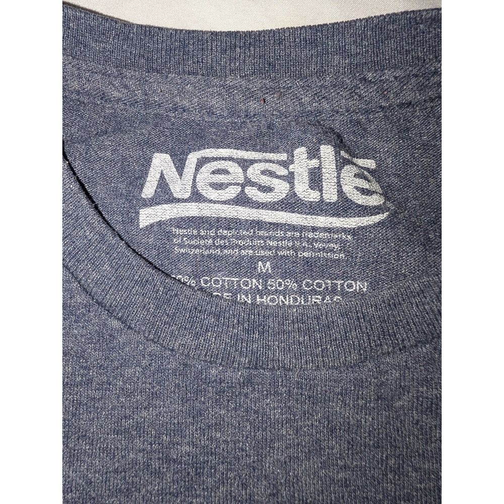 Nestle Adult Medium Blue Butterfinger Short Sleeve Graphic T-Shirt - Picture 3 of 3